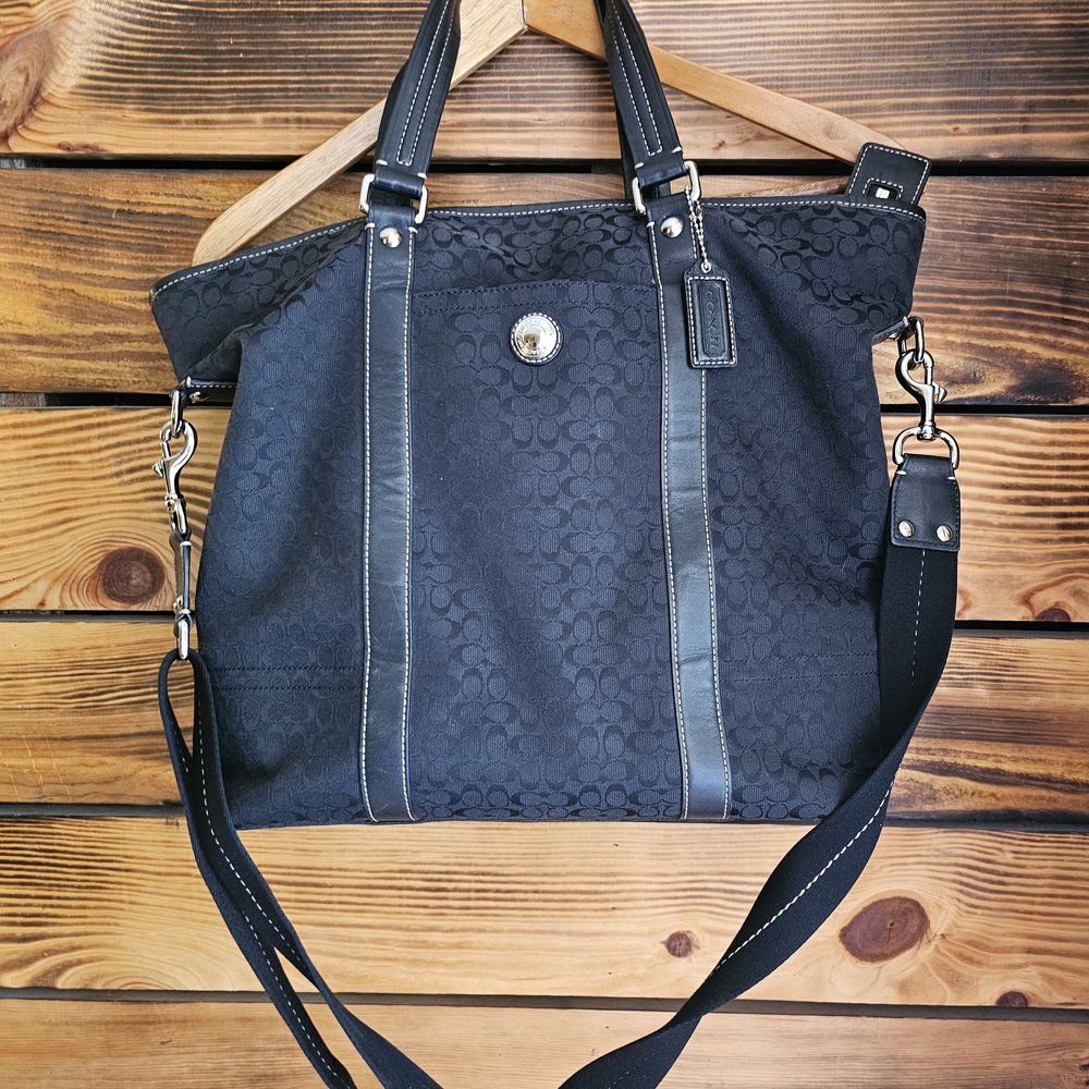 Coach Black Tote Bag